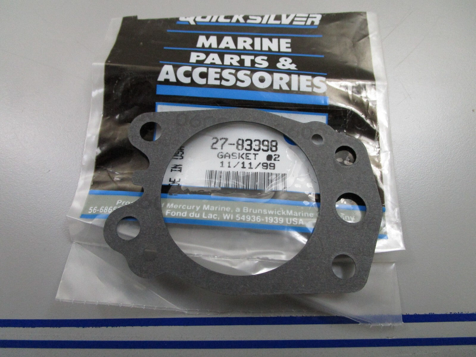 *NEW OEM* 0810 Mercury Quicksilver Gasket 27-83398