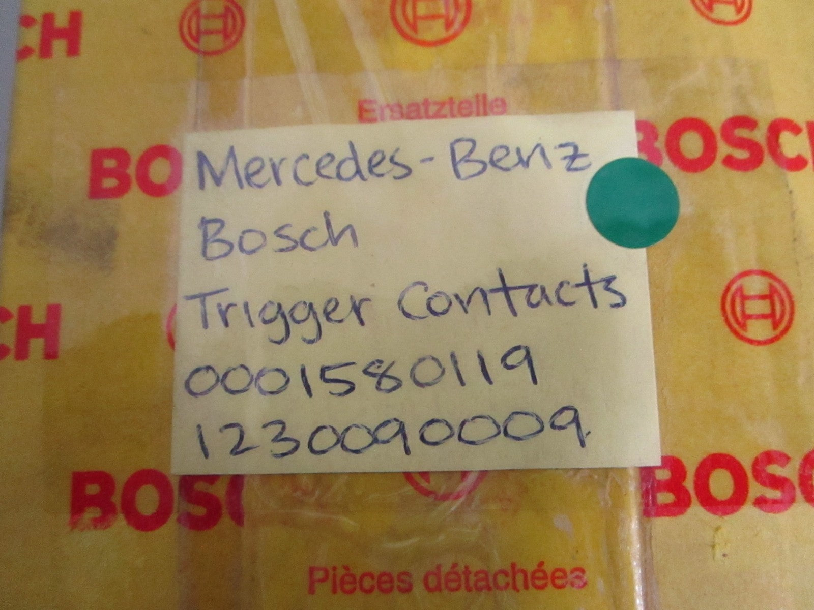 NEW OEM 0001580119 1230090009 Mercedes-Benz Bosch Trigger Contacts 0820