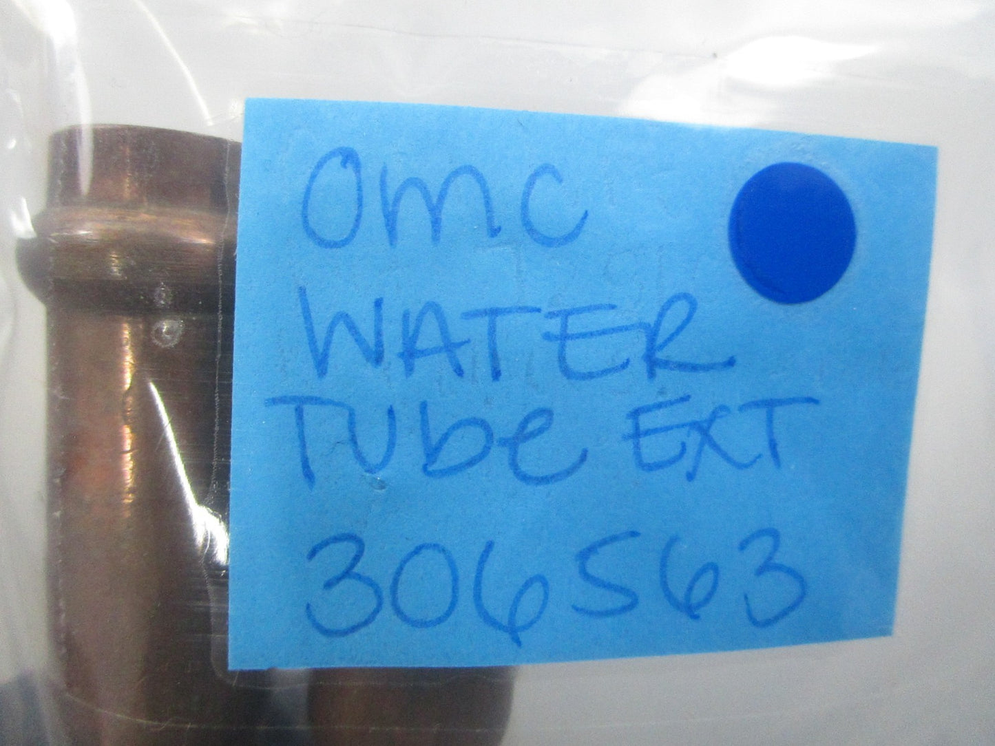 NEW OEM (LOT OF 2) 306563 0306563 OMC Johnson Evinrude Water Tube Extension 0810