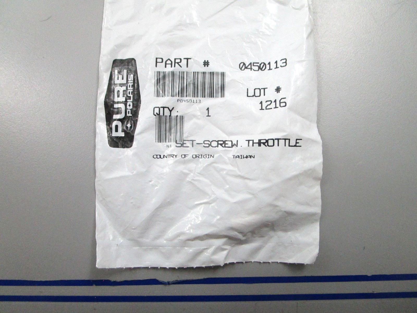 *NEW OEM* 0810 Polaris Throttle Screw Set 0450113