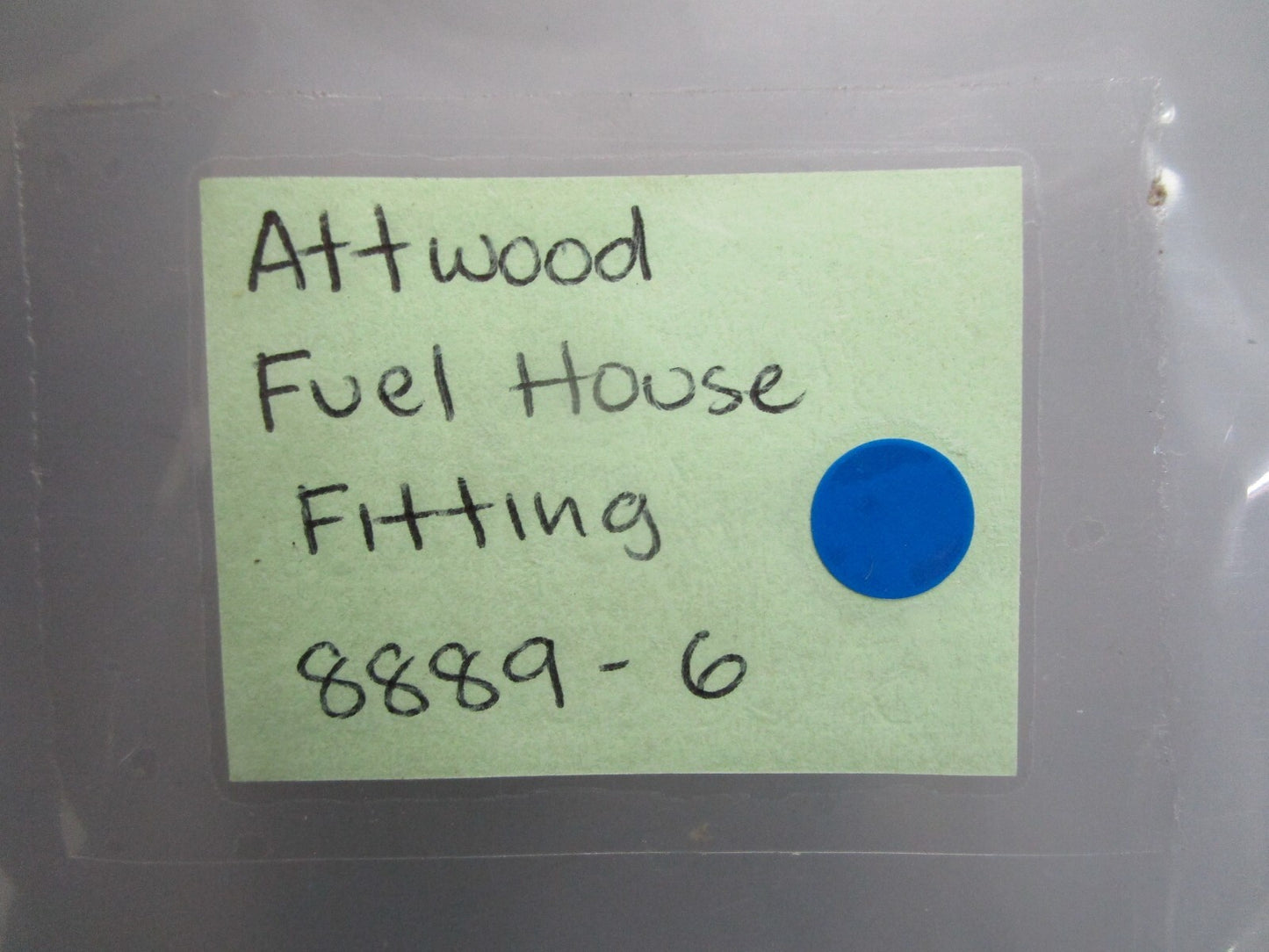 *NEW* 0820 Attwood Fuel House Fitting 8889-6