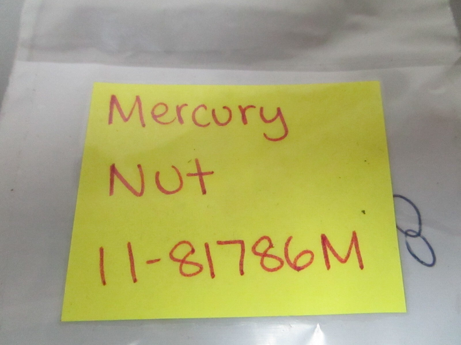 *NEW OEM* 0810 Mercury Quicksilver Nut 11-81786M