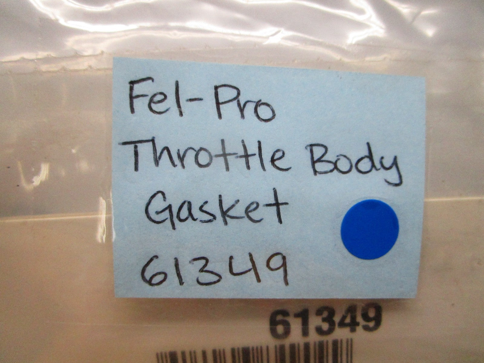 *NEW* 0810 Fel-Pro Throttle Body Gasket 61349