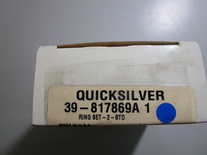 *NEW OEM* 0810 Mercury Quicksilver 2 Piston Ring Set 39-817869A1