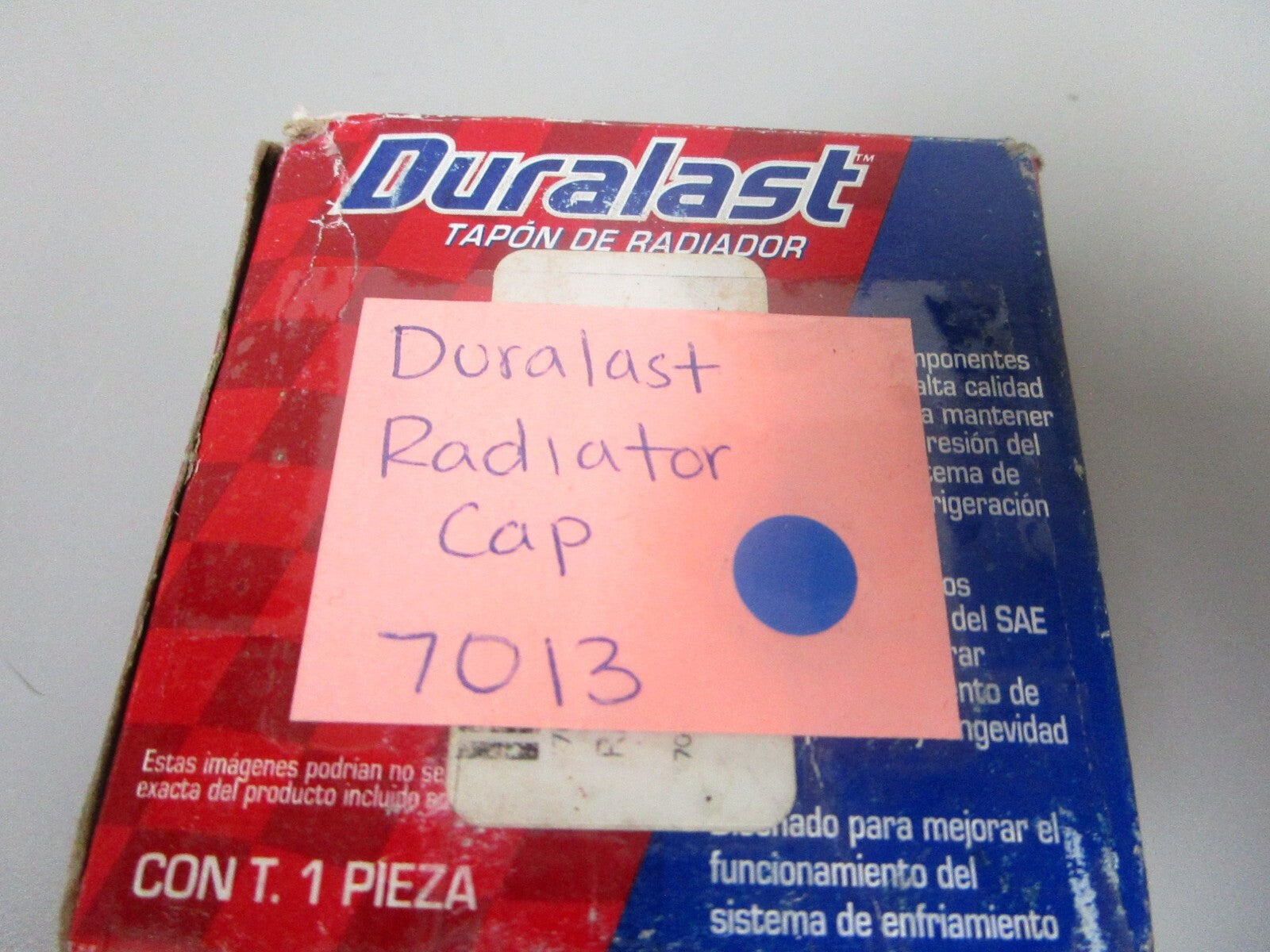 *NEW OEM* 0770 Duralast Radiator Cap 7013