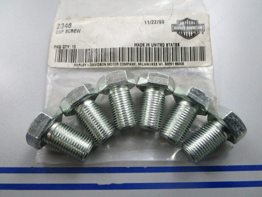 *NEW OEM* (LOT OF 6) 0810 Harley Davidson Cap Screw 2348