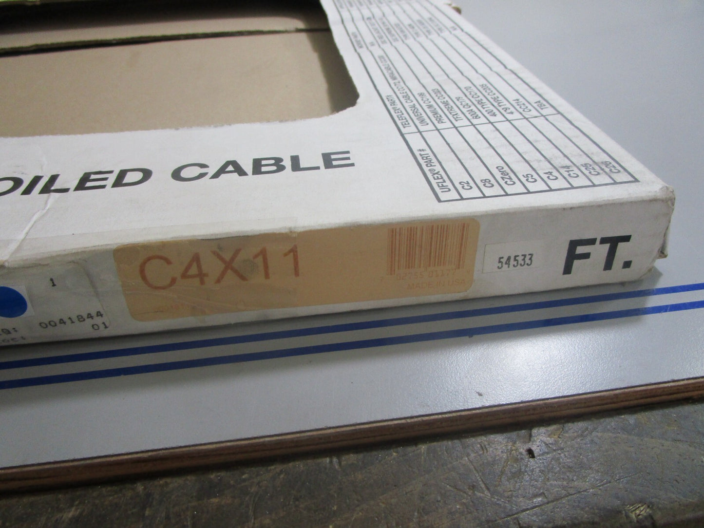 *NEW OEM* 0720 UFlex 11ft Control Cable C4X11