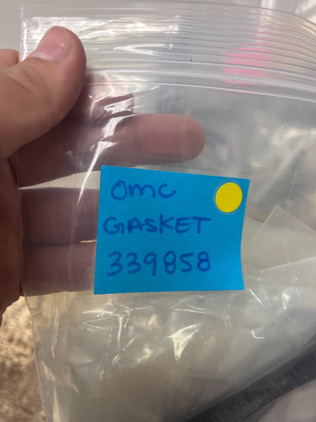 *NEW OEM* 0720 OMC Johnson Evinrude Gasket 339858 0339858