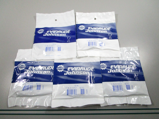 NEW OEM (LOT OF 5) 313353 0313353 OMC Johnson Evinrude Seal 0810