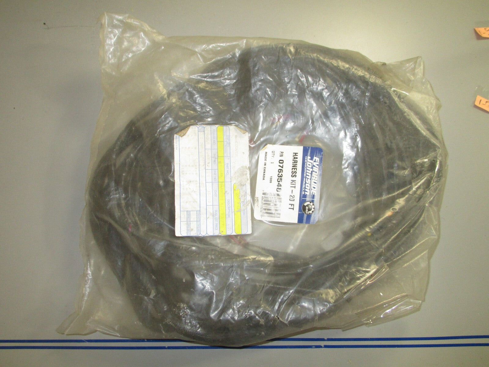 *NEW OEM* 0720 OMC Johnson Evinrude 20ft Twin Ignition Trim Harness Kit 763548