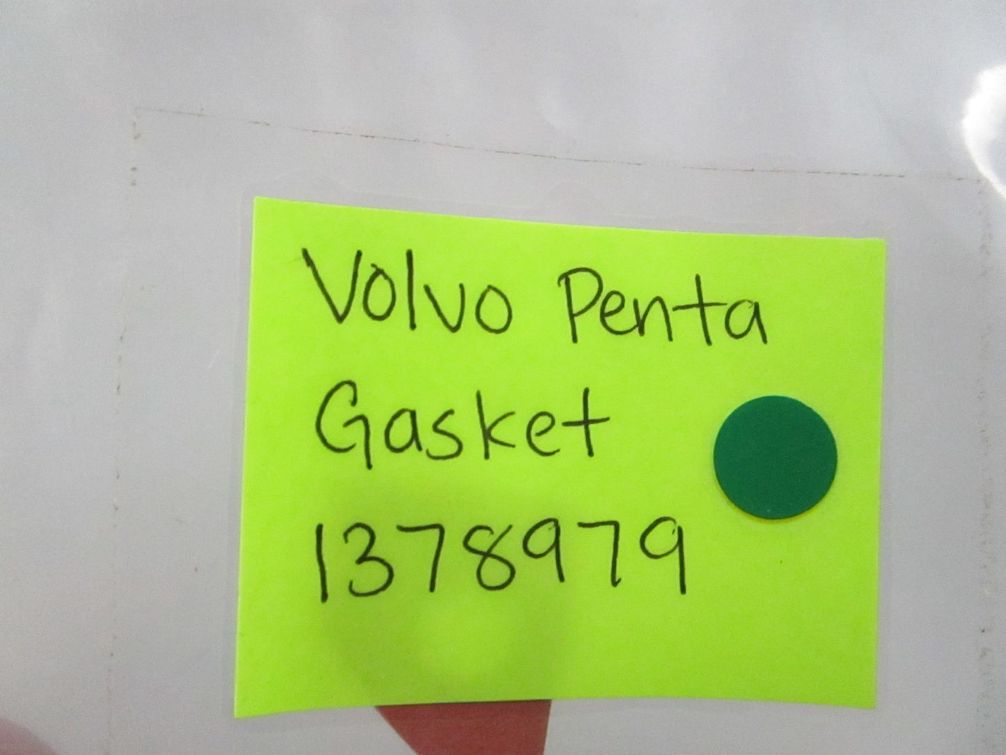 NEW OEM 1378979 Volvo Penta Gasket 0810