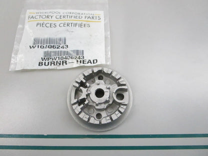 NEW OEM WPW10406243 Whirlpool Burner 0810