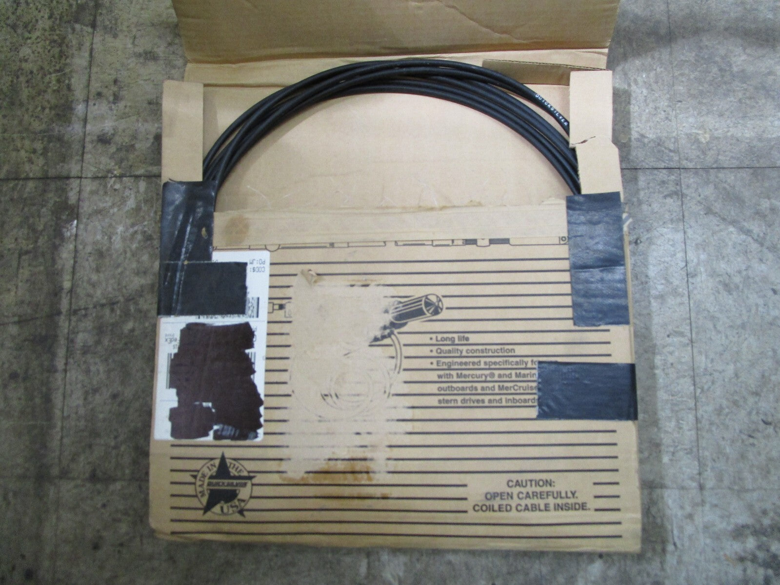 *NEW OEM* 0820 Mercury Quicksilver 13' Throttle & Shift Cables 850716A13