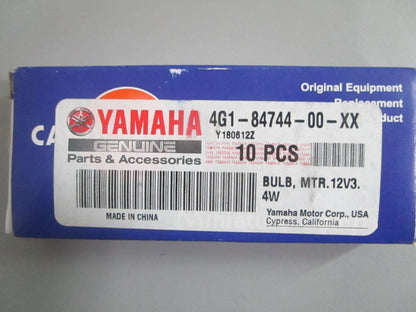 NEW OEM (LOT OF 9) 4G1-84744-00-XX Yamaha 12V 34W Bulb 0820