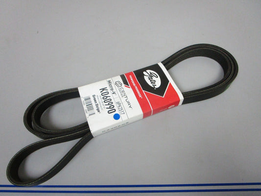 NEW K060990 Gates Micro-V Green Stripe 13/16" x 99 ⅝" Serpentine Belt 0720