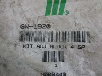 NEW OEM GW-1920 MTD Adjustment Block Kit 0820