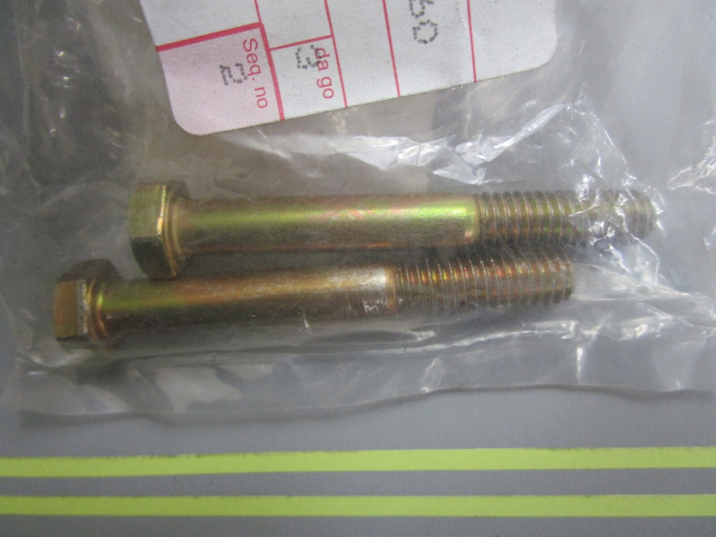 *NEW OEM* (LOT OF 2) 0810 Volvo Penta Hexagon Screw 940136