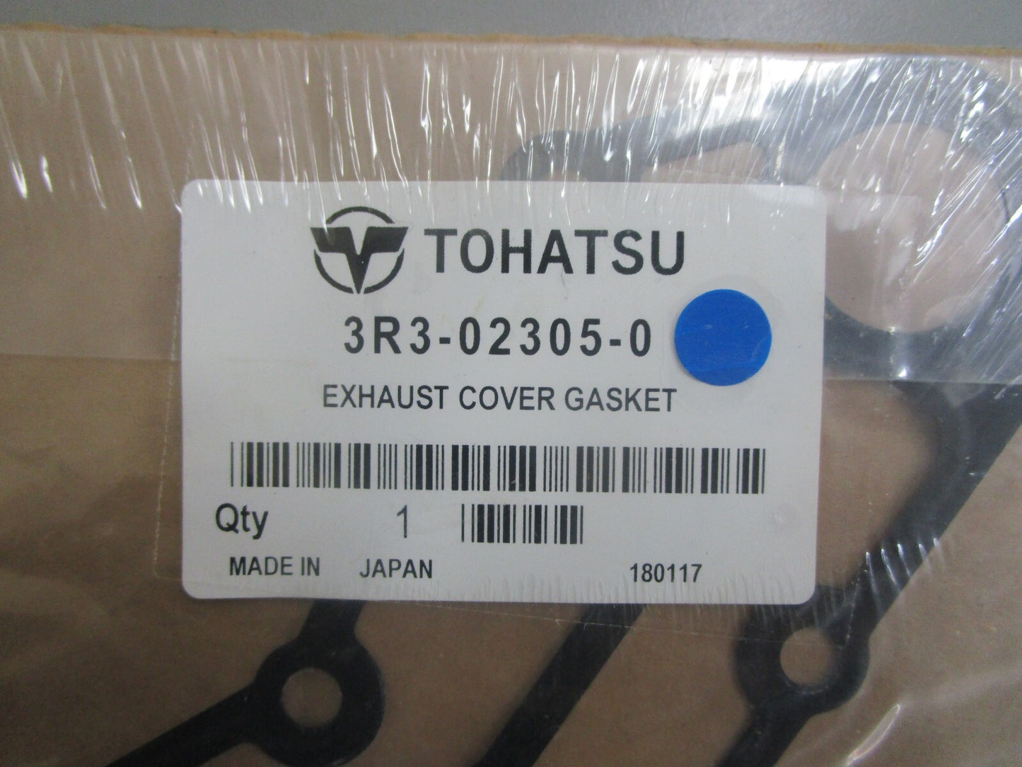 *NEW OEM* 0810 Tohatsu Exhaust Cover Gasket 3R3-02305-0 3R3023050