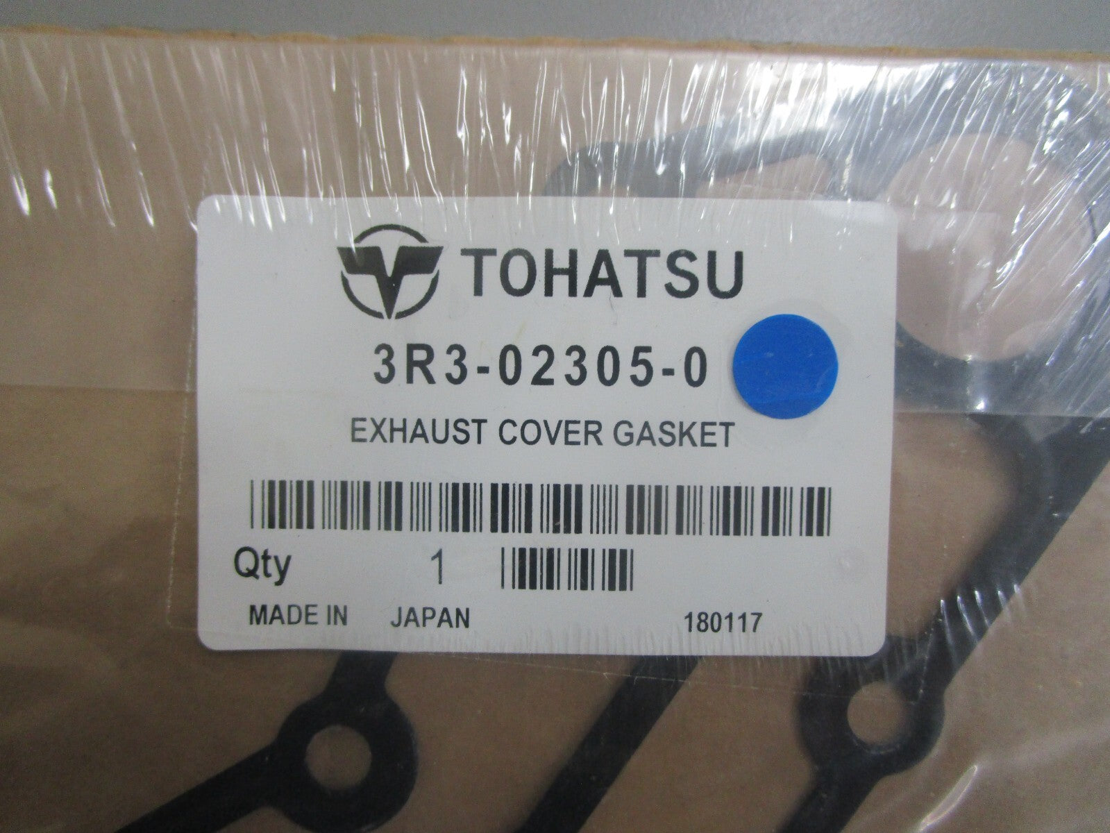 *NEW OEM* 0810 Tohatsu Exhaust Cover Gasket 3R3-02305-0 3R3023050