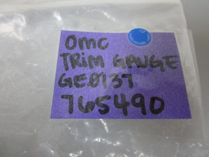 *NEW OEM* 0720 OMC Johnson Evinrude Trim Gauge GE0137 765490
