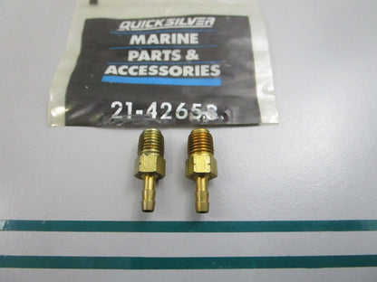 NEW OEM (LOT OF 2) 21-42658 Mercury Quicksilver Check Valve 0810