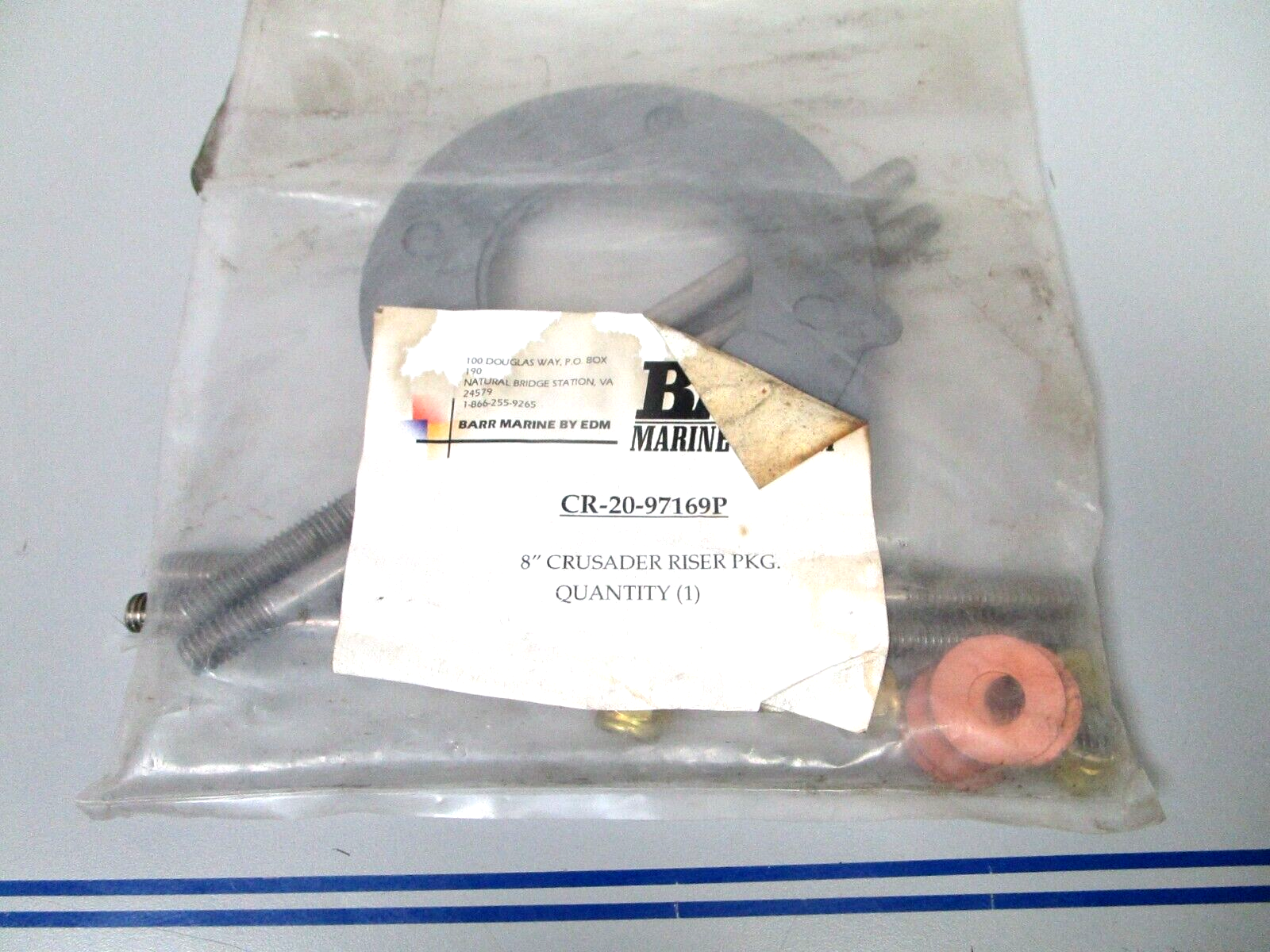 *NEW* 0720 Barr Mounting Hardware Package CR-20-97169P Replaces: Crusader 97169