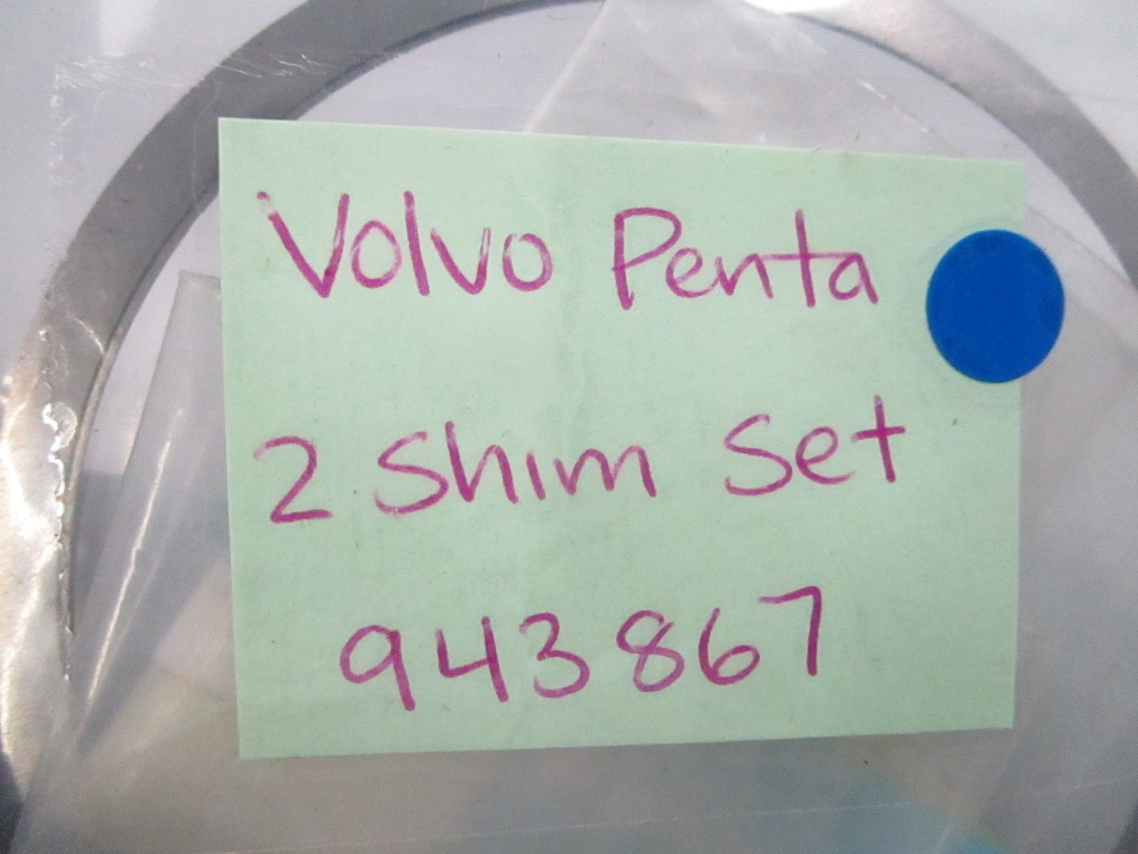 *NEW OEM* 0810 Volvo Penta 2 Shim Set 943867