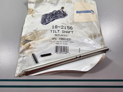 NEW 18-2156 Replaces: 980183 Sierra Tilt Shaft 0810