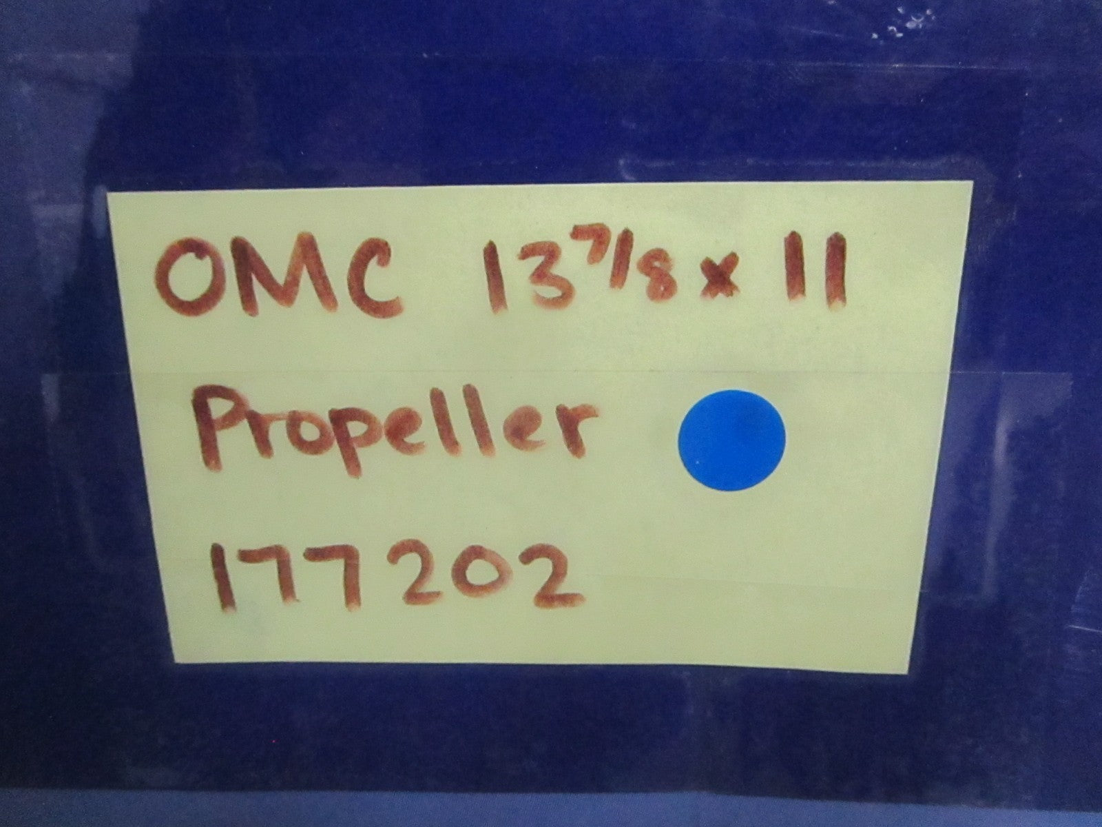 *NEW OEM* 0820 OMC Johnson Evinrude 13⅞×11 Propeller 177202 0177202