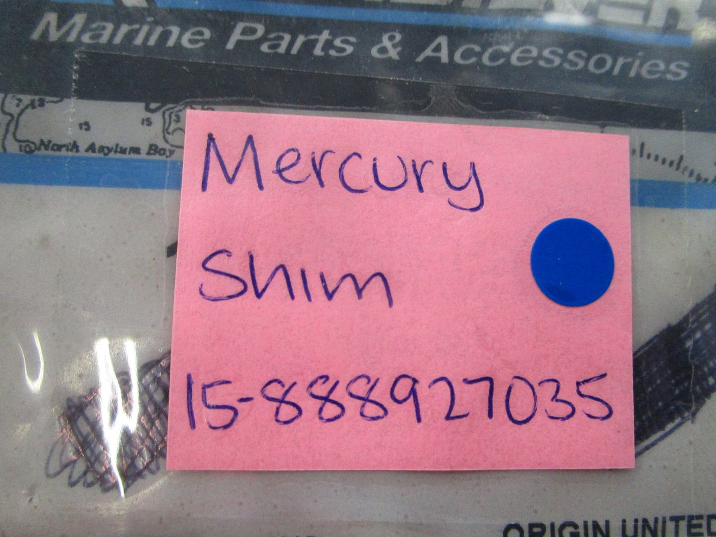 NEW OEM 15-888927035 Mercury Quicksilver Shim 0810