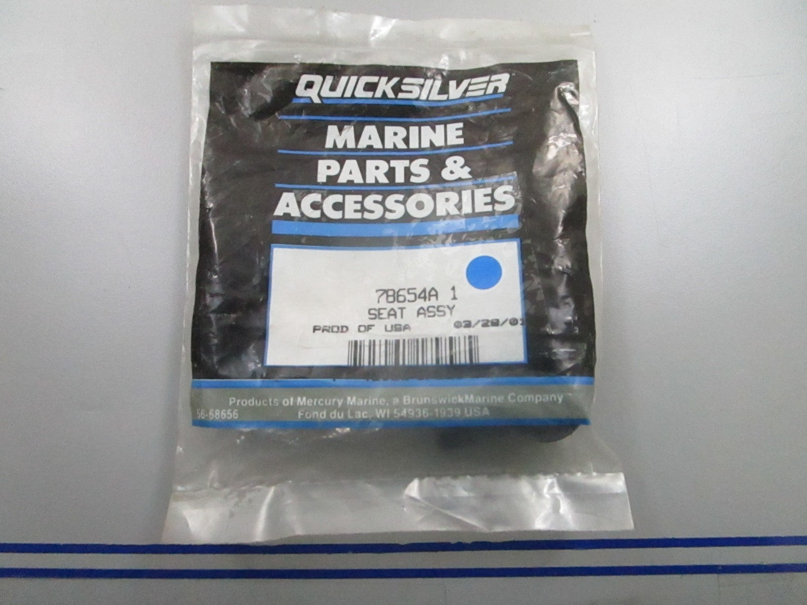 *NEW OEM* 0810 Mercury Quicksilver Seat Assembly 78654A 1