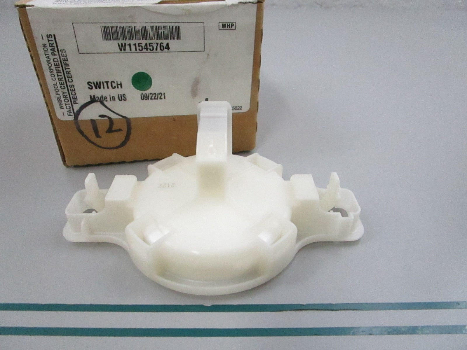 NEW OEM W11545764 Whirlpool Switch 0810