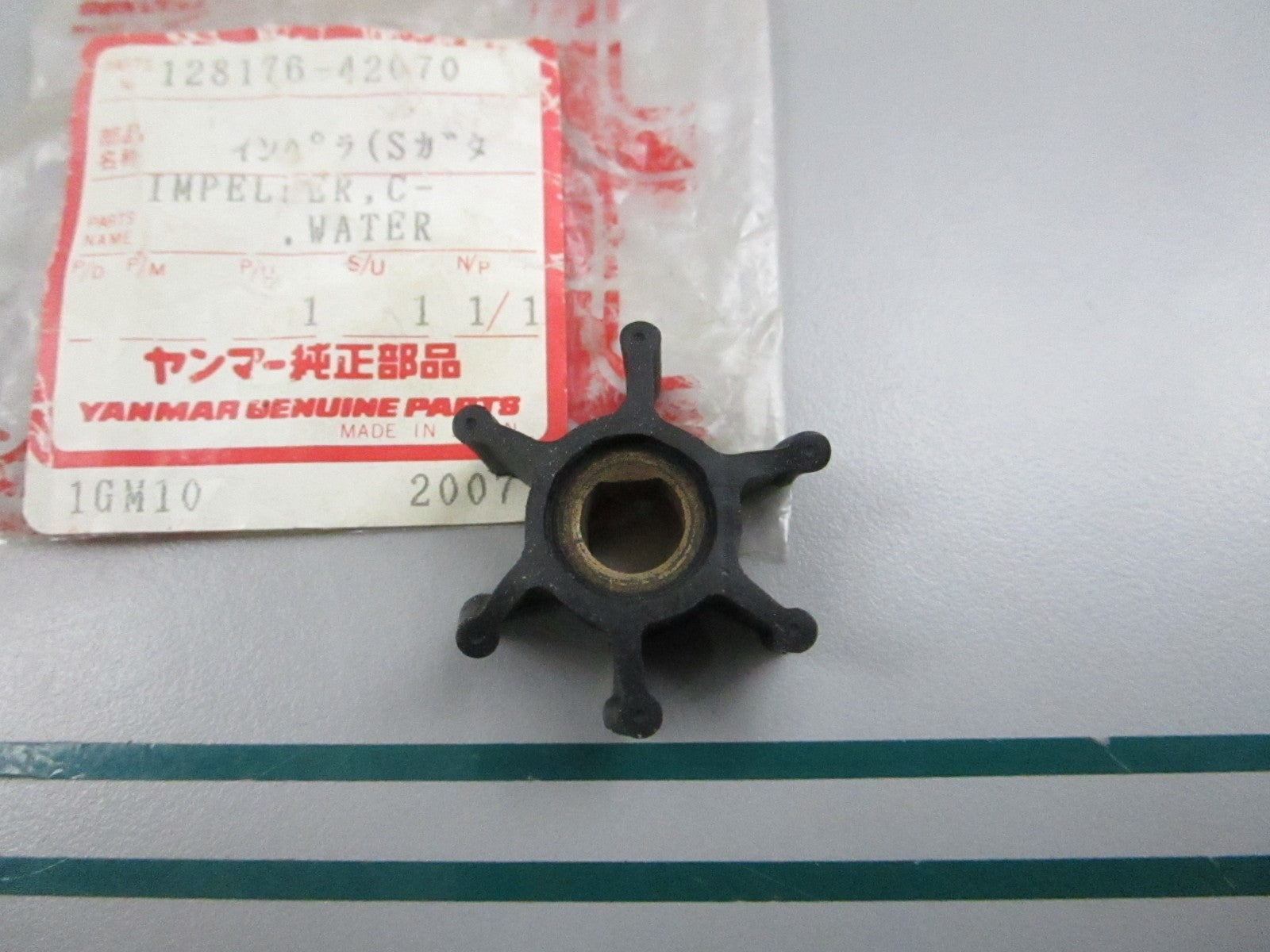 NEW OEM 128176-42070 Yanmar Impeller 0810
