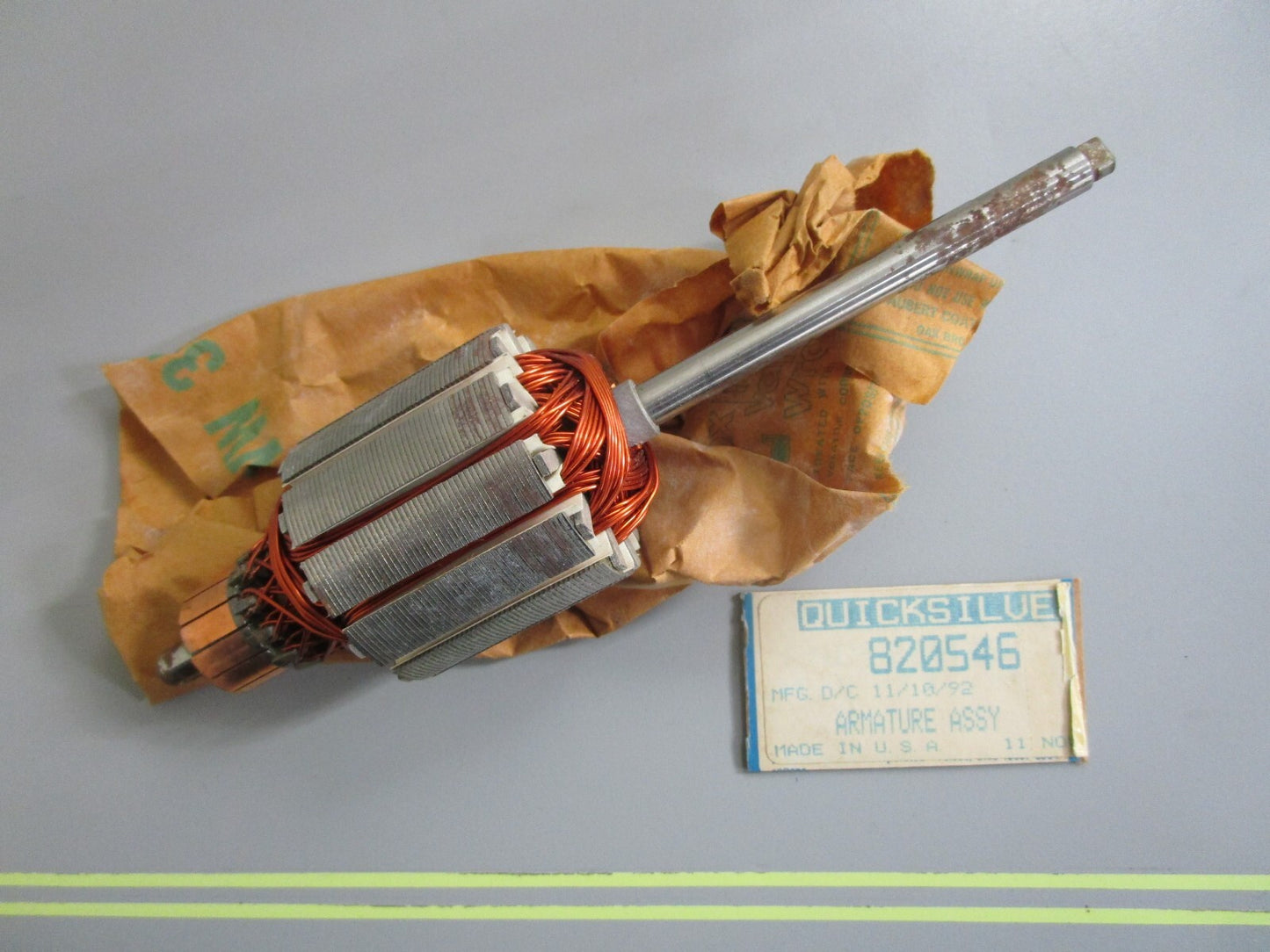 *NEW OEM* 0820 Mercury Quicksilver Armature Assy 820546