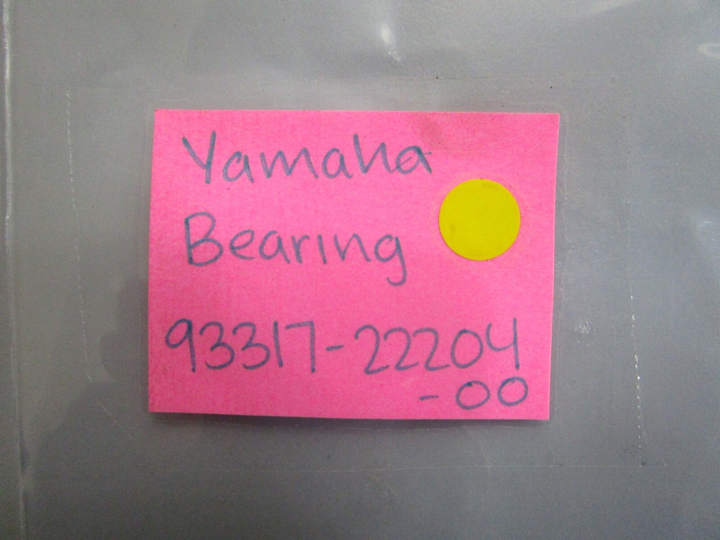 *NEW OEM* 0820 Yamaha Bearing 93317-22204-00