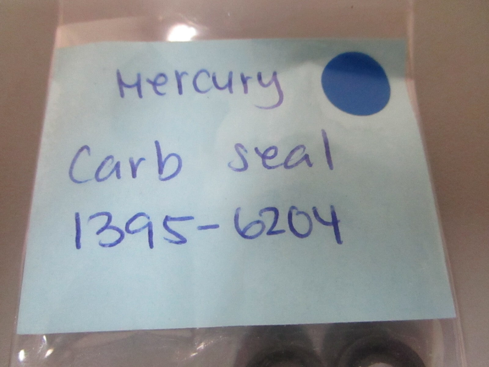 *NEW OEM* (LOT OF 2) 0810 Mercury Quicksilver Carburetor Seal 1395-6204