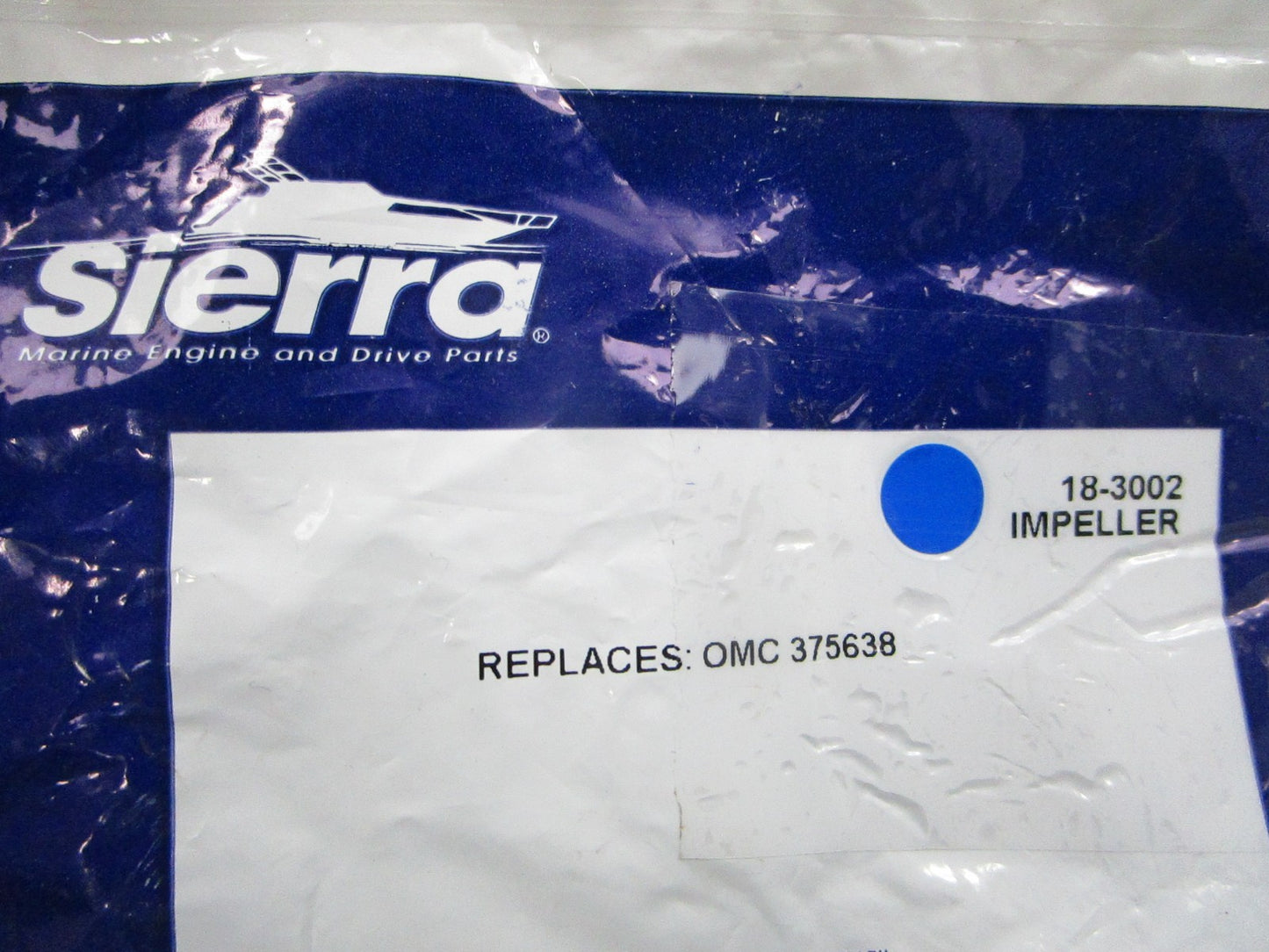 NEW 18-3002 Replaces:  OMC 375638 0375638 Sierra Impeller 0810