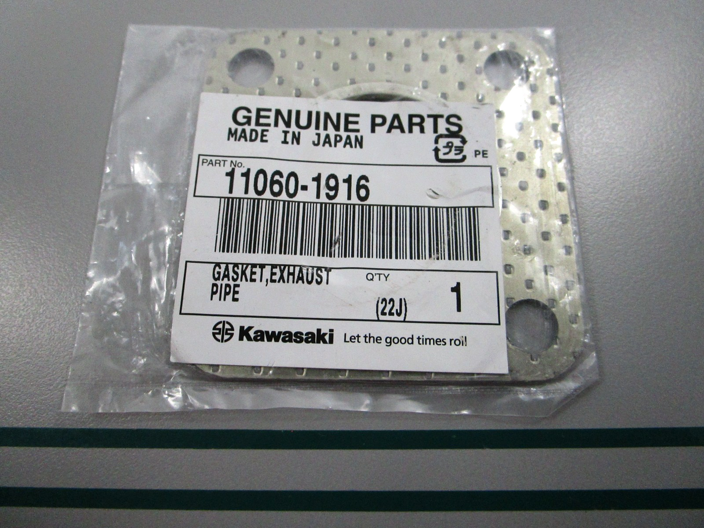 NEW OEM 11060-1916 Kawasaki Exhaust Pipe Gasket 0810