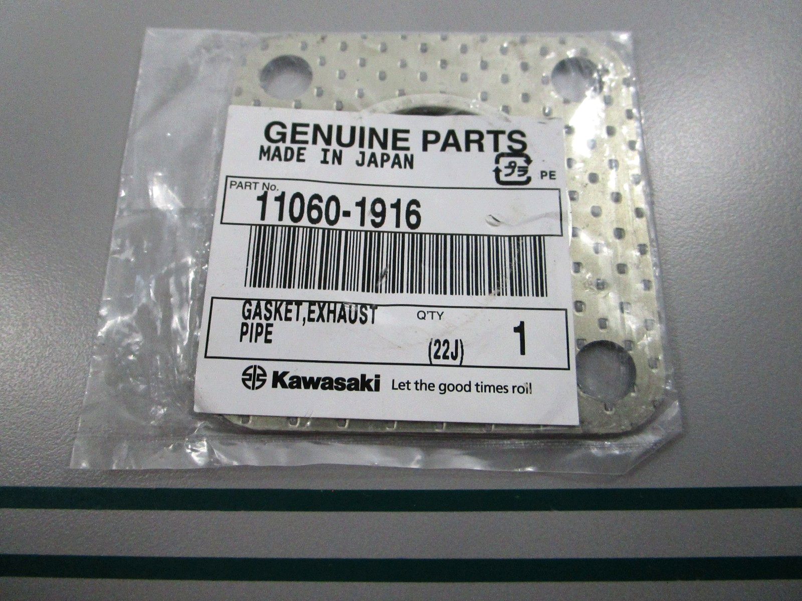 NEW OEM 11060-1916 Kawasaki Exhaust Pipe Gasket 0810