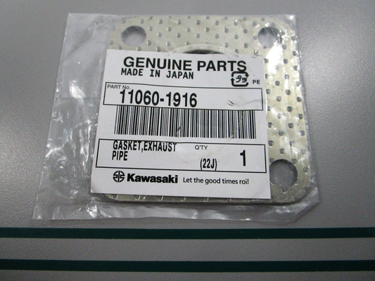 NEW OEM 11060-1916 Kawasaki Exhaust Pipe Gasket 0810