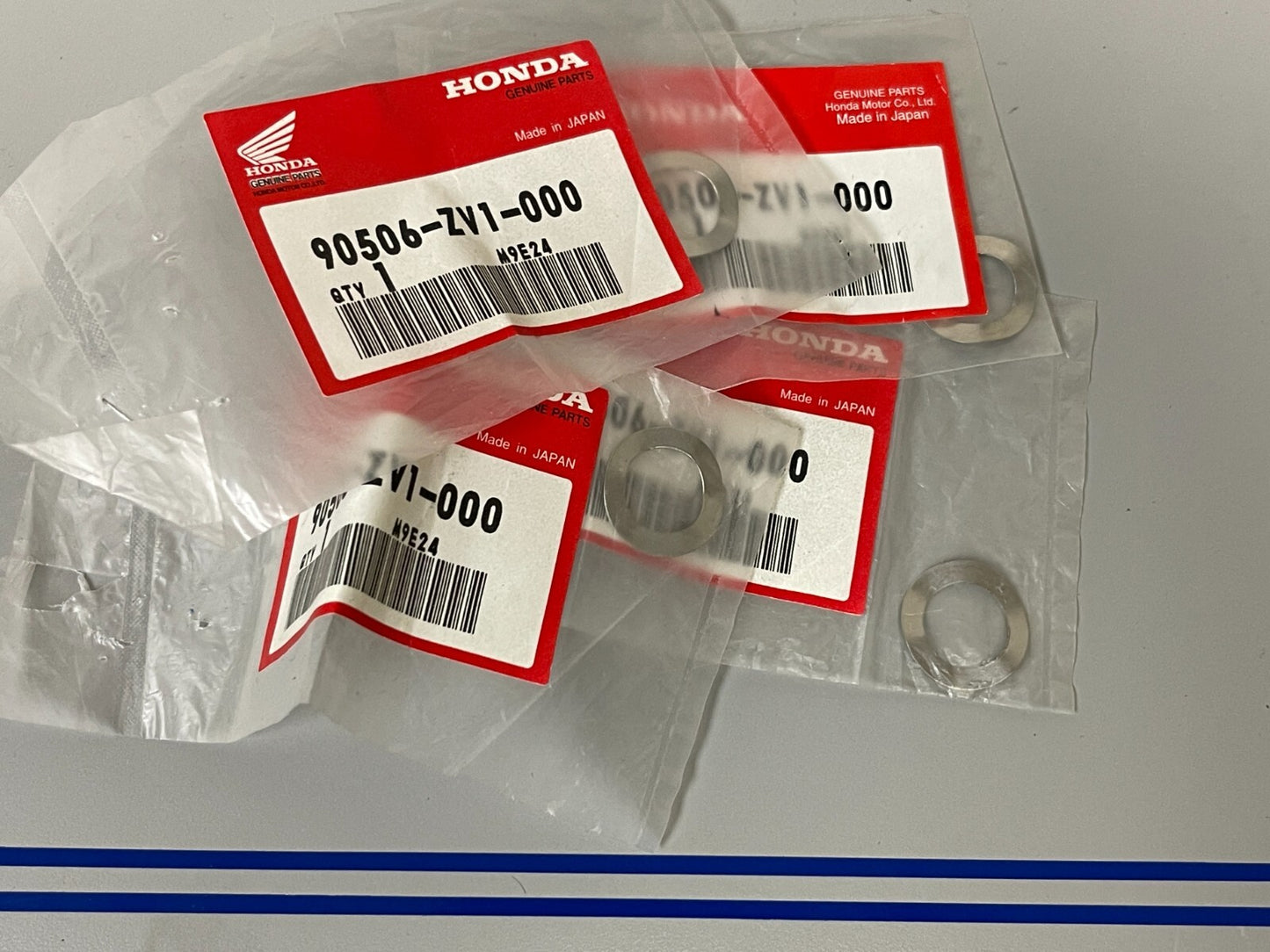 *NEW OEM* (LOT OF 4) 0810 Honda Wave Washer 90506-ZV1-000