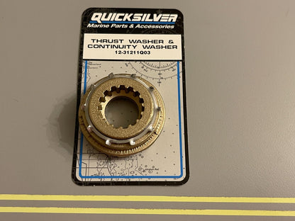*NEW OEM* 0750 Mercury Quicksilver THRUST & CONTINVITY WASHER ASSY 12-31211Q03