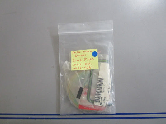 *NEW OEM* 0810 Arctic Shark Suzuki Drive Plate 3001-084 18151-92311
