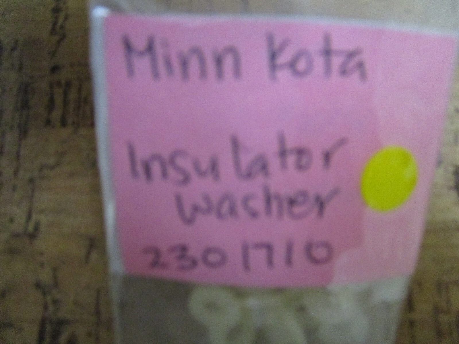 *NEW* (LOT OF 4) 0750 Minn-Kota INSULATOR WASHER 2301710
