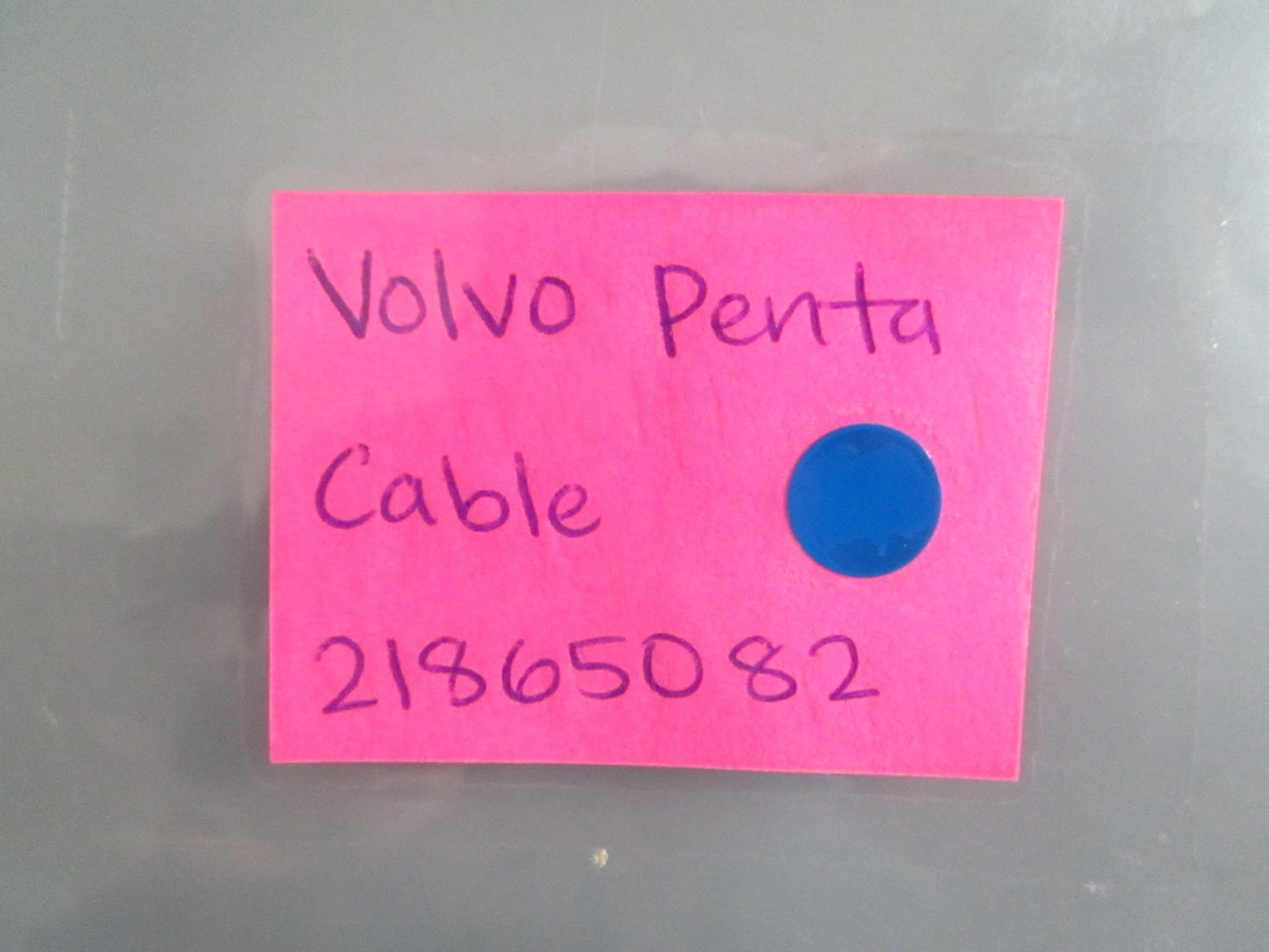 NEW OEM Volvo Penta 21865082 Cable 0820