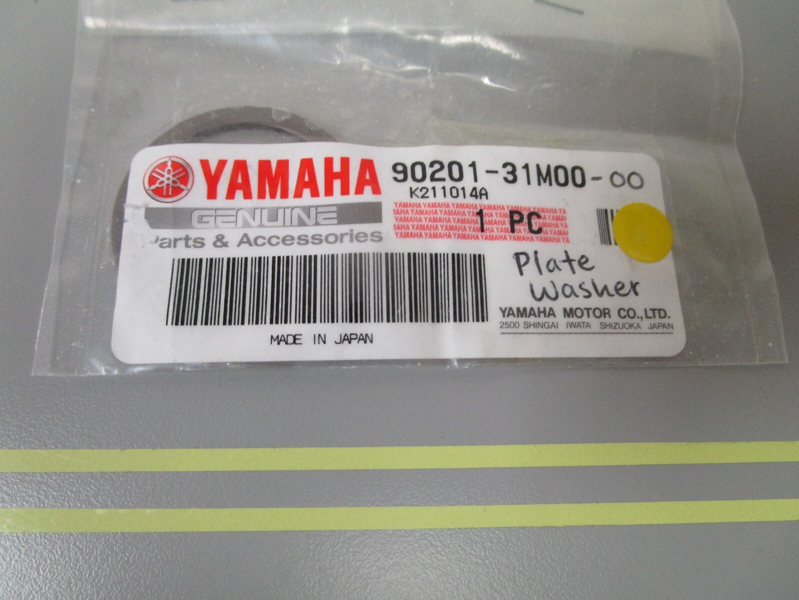 *NEW OEM* 0810 Yamaha Plate Washer 90201-31M00-00