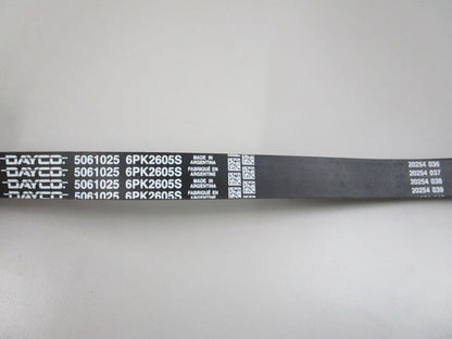 NEW 5061025 Dayco Serpentine Belt 0810