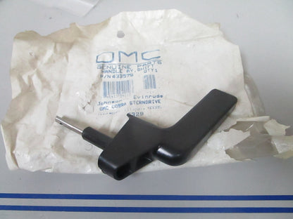 *NEW OEM* 0810 OMC Johnson Evinrude Shift Handle Assembly 433579 0433579