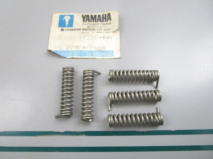 NEW OEM (LOT OF 5) 90501-14236-00 Yamaha Spring Compression 0810