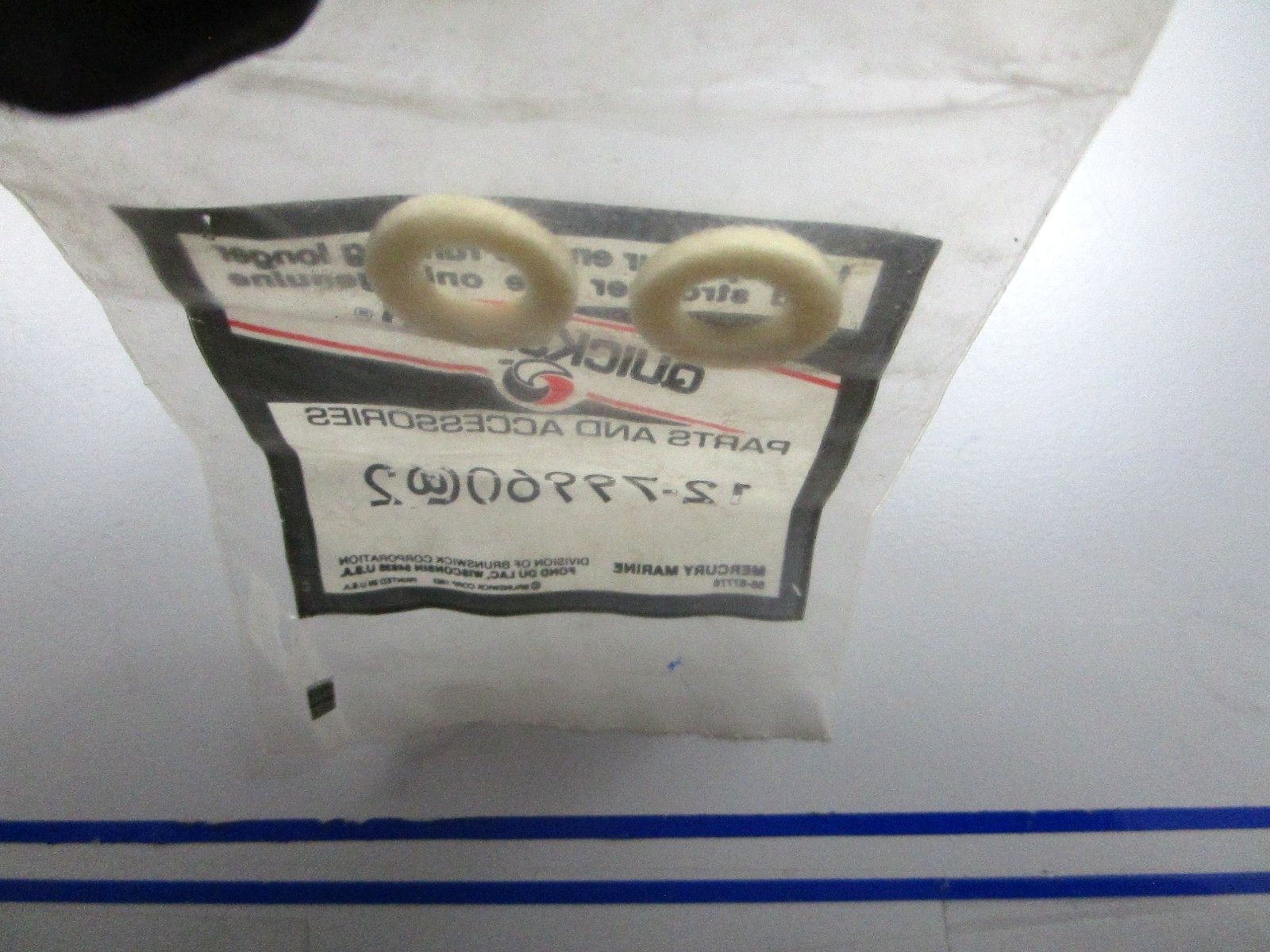 *NEW OEM* (LOT OF 2) 0810 Mercury Quicksilver Washer 12-79960